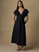 Load image into Gallery viewer, Faherty Coastal Poplin Bondhi Dress