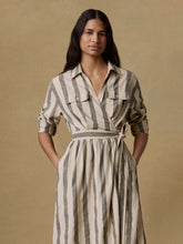 Load image into Gallery viewer, Faherty Cotton Linen Julia Wrap Dress

