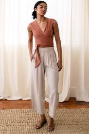 Natalie Busby Elastic Barrel Pant
