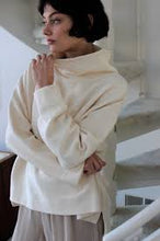 Load image into Gallery viewer, NA NIN Mia Rippled Cotton Pullover
