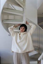 Load image into Gallery viewer, NA NIN Mia Rippled Cotton Pullover
