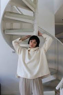 NA NIN Mia Rippled Cotton Pullover