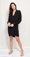 Natalie Busby Long Sleeve Twist Dress