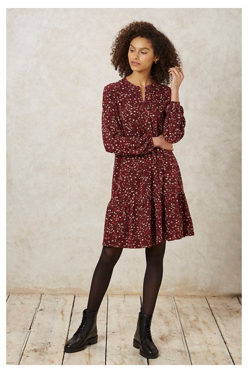 People Tree Sahana Floral Shift Dress